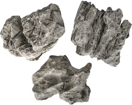 ORBIT Decoratie steen Canyon rock M grijs 0,7-1,4 kg