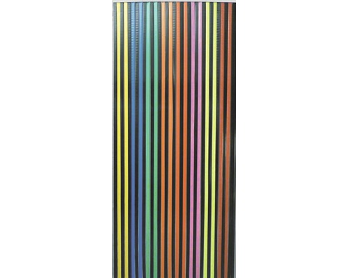 CONACORD Deurgordijn pvc strepen multicolor 90x200 cm-0