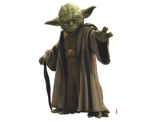 KOMAR Muursticker 14721H Disney Edition 4 Star Wars Yoda 100x70 cm