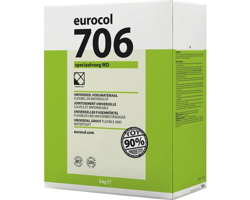FORBO EUROCOL Voegmortel Speciaalvoeg WD 706 grijs bruin 5 kg