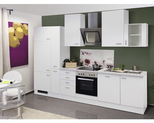 Opstand Ongemak Tot FLEX WELL Keukenblok met apparatuur Wito wit mat 310x60 cm kopen! | HORNBACH