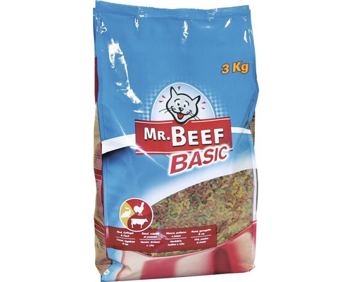 MR. BEEF Kattenvoer adult basic mix 3 kg