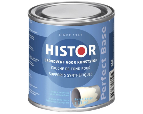 HISTOR Perfect Base Grondverf voor kunststof beige 250 ml