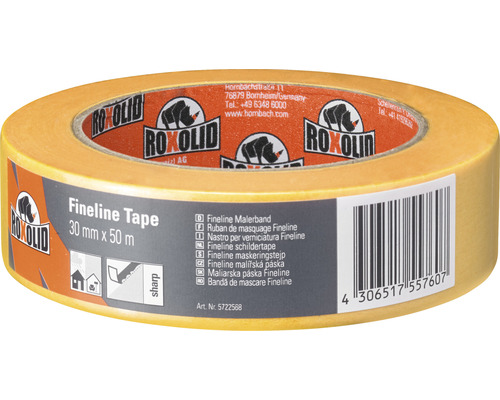 ROXOLID Schilderstape Fine Line tape gold 50 m x 30 mm-0