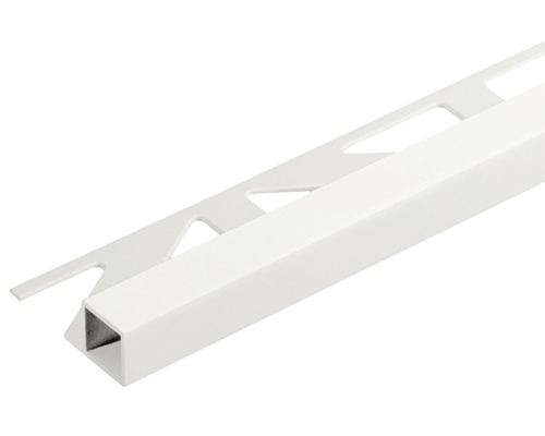 DURAL Vierkant-profiel Squareline DPSP 730 PVC wit, lengte 250 cm hoogte 7 mm