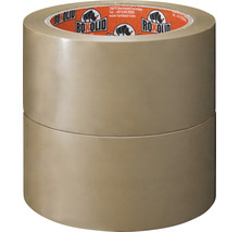 ROXOLID Verpakkingstape bruin set van 2 66 m x 50 mm-thumb-1