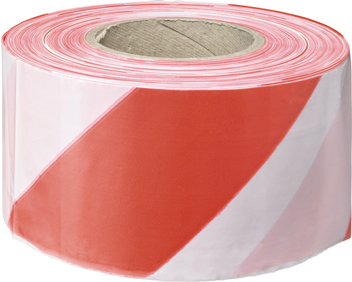 ROXOLID Afzetlint rood/wit 80 mm x 500 m