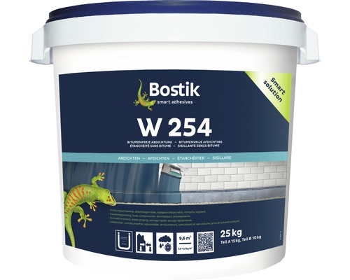 Bostik W 254 2K bitumenvrije afdichting 25 kg