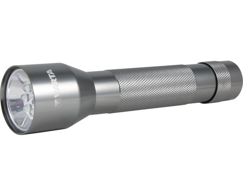 caravan Gloed de wind is sterk VARTA LED Zaklamp Aluminium Light F20 grijs kopen! | HORNBACH