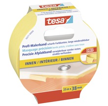 TESA Precision Indoor schilderstape geel 25 m x 38 mm-thumb-0
