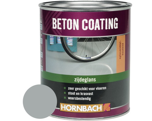HORNBACH Beton coating zijdeglans zilvergrijs 750 ml