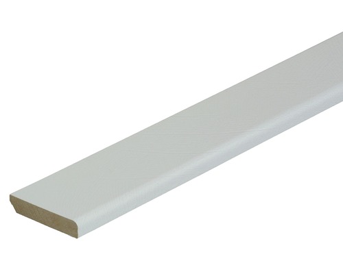 Coverboard Padena plafondlijst structuur wit 40 x 8 mm lengte 2600 mm