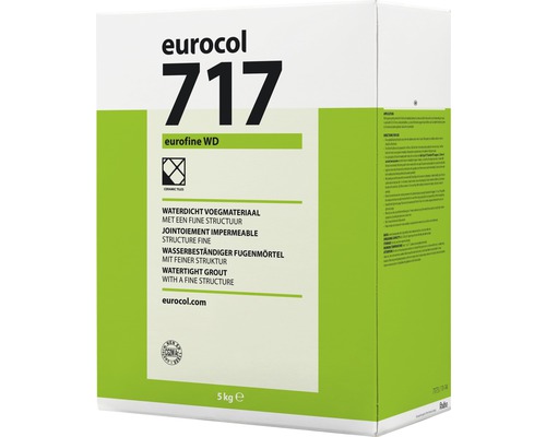 FORBO EUROCOL Voegmortel Eurofine WD 717 zilvergrijs 5 kg