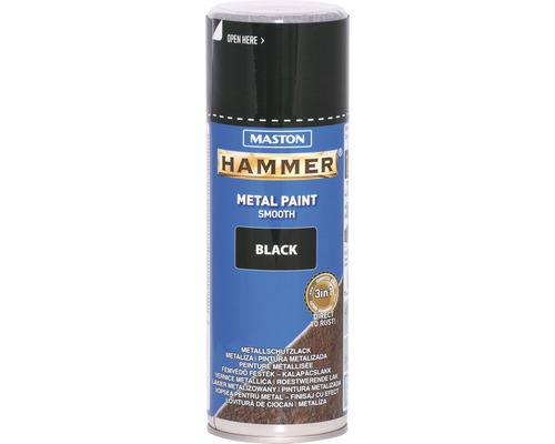 MASTON Hammer Smooth zwart 400 ml