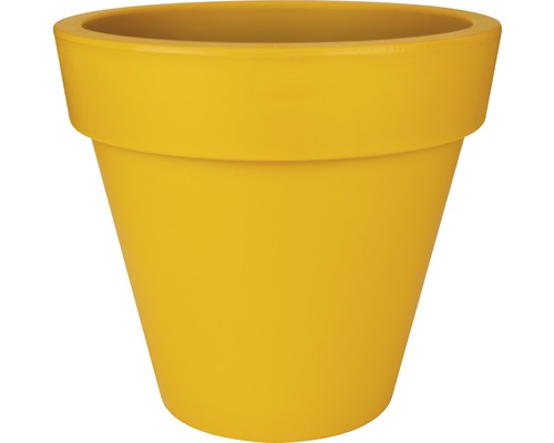 Perceptie Vervelend ervaring ELHO Plantenpot Pure® Soft rond Ø 40x36 cm kunststof geel kopen! | HORNBACH