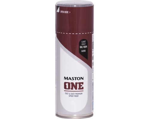 MASTON One spuitlak glans RAL 4004 violet 400 ml