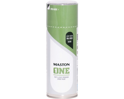 MASTON One spuitlak glans RAL 6018 lichtgroen 400 ml