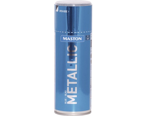 MASTON Metallic spuitlak blauw 400 ml