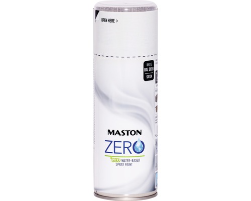 MASTON Zero spuitlak zijdeglans RAL 9016 verkeerswit 400 ml