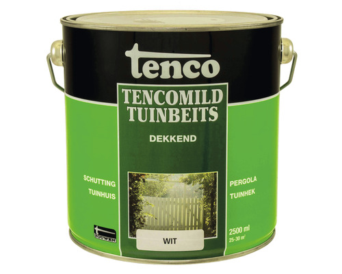 TENCO Tencomild dekkend tuinbeits wit 2,5 l