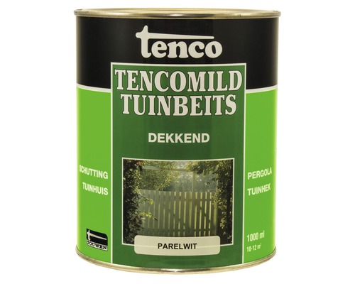 TENCO Tencomild dekkend tuinbeits parelwit 1 l