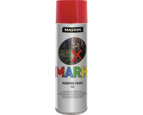 MASTON Markeringspray rood 500 ml
