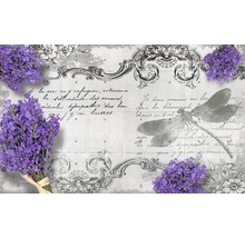 Fotobehang vlies Lavendel libelle 312x219 cm-thumb-0