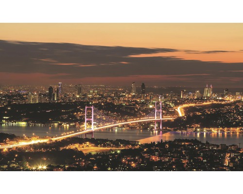 Fotobehang vlies Istanbul brug 312x219 cm
