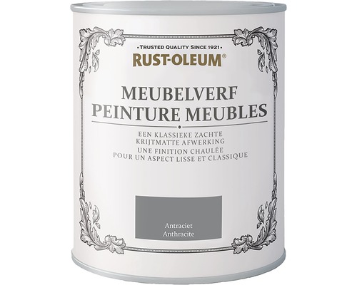 RUST-OLEUM Chalky Finish Meubelverf antraciet 750 ml