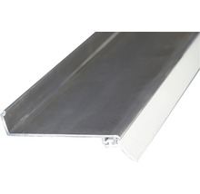 Gutta aluminium wandafsluitprofiel zilver 3100 x 115 mm-thumb-1