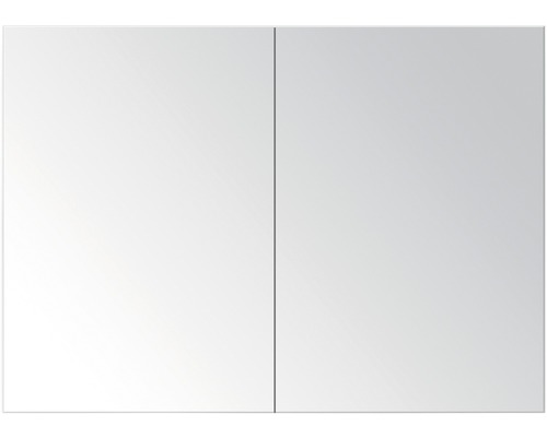 Spiegelkast 100 cm dubbelzijdig gespiegeld nebraska eiken-0