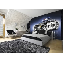 Fotobehang papier Politieauto 254x184 cm-thumb-1